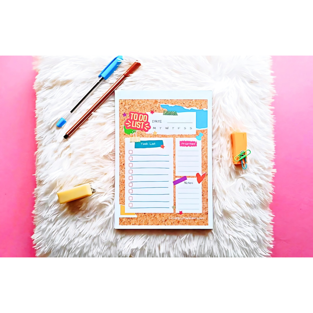 Daily Planner N1 Notepad (A5) - LoveNJoy Manifest