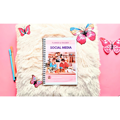 Social Media Planner (A5) Coloured - LoveNJoy Manifest